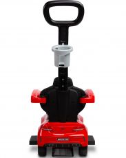 Машинка для катання Caretero (Toyz) Mercedes AMG C63 з батьківською ручкою Red